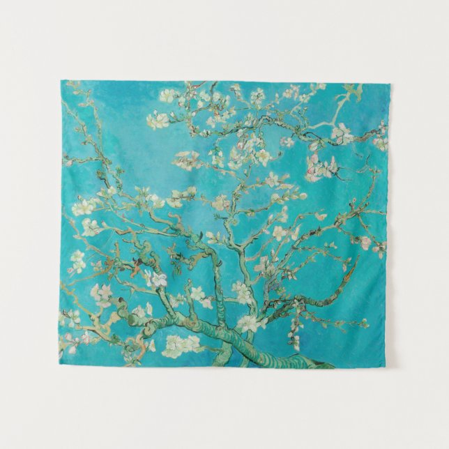 Almond Blossom Van Gogh Tapestry (Front (Horizontal))