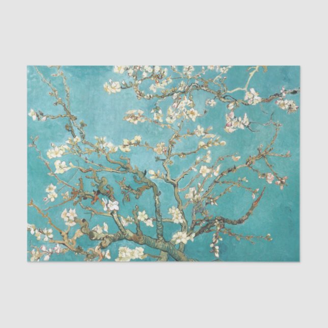 Almond blossom, Van Gogh Tissue Paper (Front)
