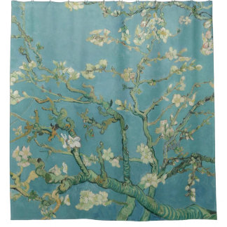 Almond Blossom  Vincent van Gogh 1890 Shower Curtain