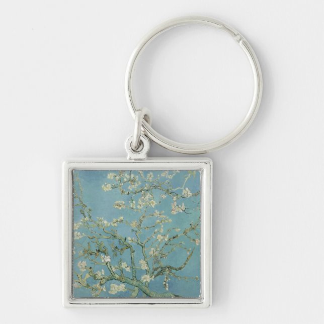 Almond Blossom: Vincent Van Gogh  Key Ring (Front)