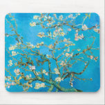 Almond Blossom Vincent Van Gogh Mouse Pad<br><div class="desc">Almond Blossom by Vincent van Gogh with stunning green and blue colours.</div>