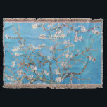 Almond Blossoms Blue Vincent van Gogh Art Painting Throw Blanket<br><div class="desc">Vincent van Gogh (Dutch, 1853 - 1890) Almond Blossom, 1890, Oil on canvas Unframed: 73.3 cm x 92.4 cm Vincent van Gogh painted this still life of almond blossoms against a blue sky for his newborn nephew who was named after him. The almond tree is a symbol of this new...</div>