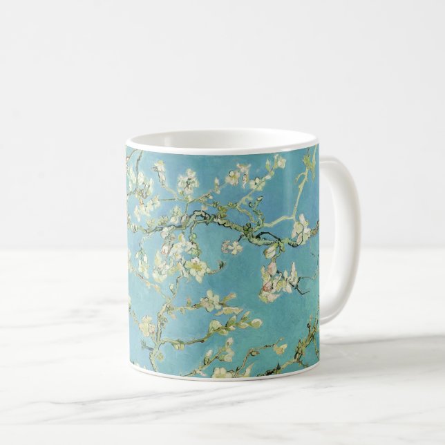 Almond Blossoms by van Gogh Coffee Mug (Front Right)