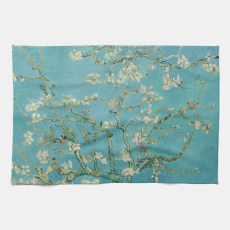 Almond Blossoms by Vincent Van Gogh Fine Art Tea Towel