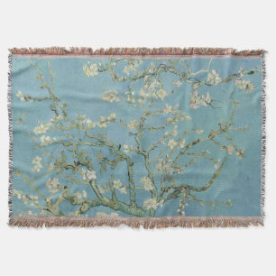 Almond Blossoms by Vincent Van Gogh Throw Blanket