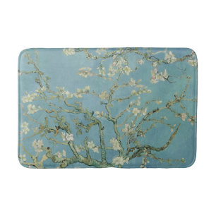 Almond Blossoms Painting by Van Gogh Bath Mat