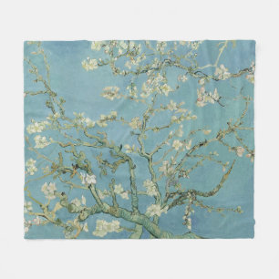 Almond Blossoms Painting by Van Gogh Fleece Blanket