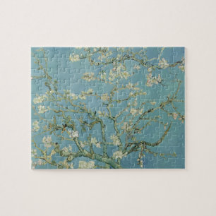 Almond Blossoms Painting by Van Gogh Jigsaw Puzzle