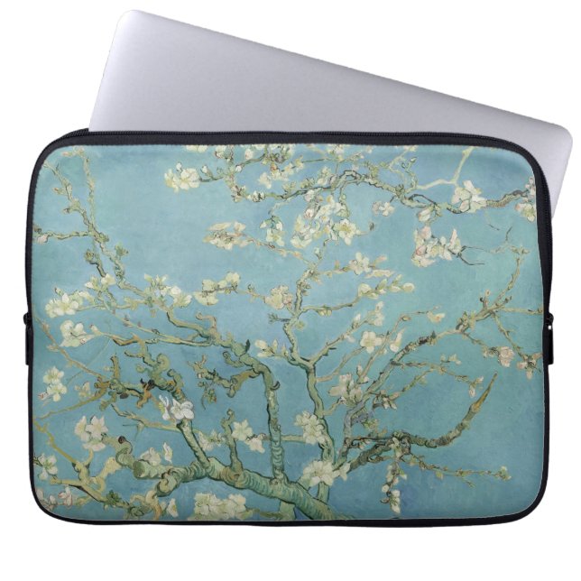 Almond Blossoms Painting by Van Gogh Laptop Sleeve (Front)