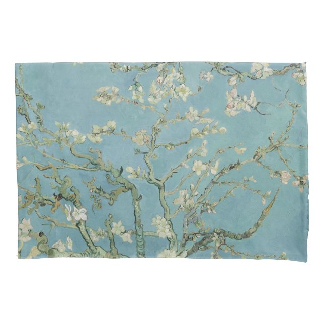 Almond Blossoms Painting by Van Gogh Pillowcase (Front)