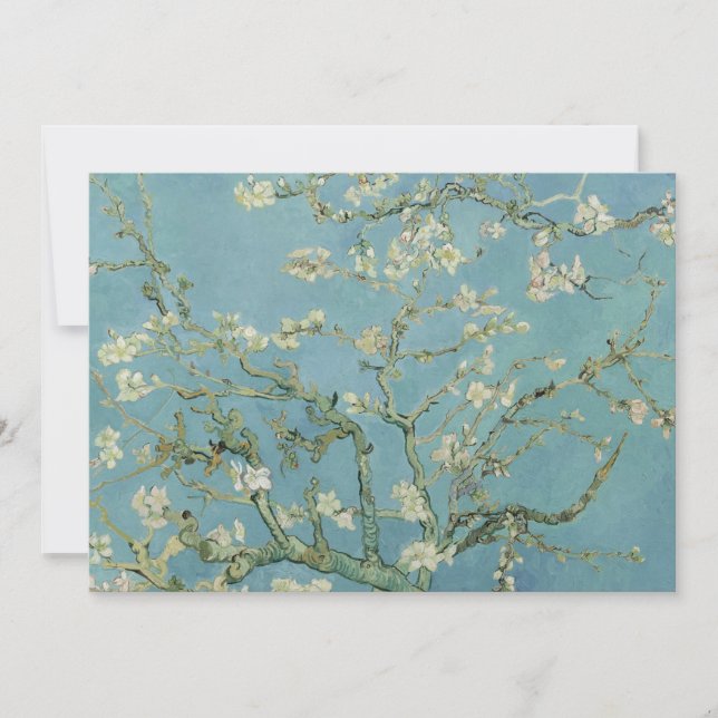 Almond Blossoms Painting by Van Gogh Save The Date (Front)