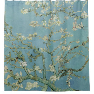Almond Blossoms Painting by Van Gogh Shower Curtain