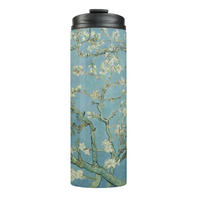 Almond Blossoms Painting by Van Gogh Thermal Tumbler (Front)