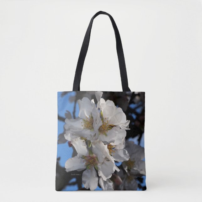 Almond Blossoms Tote Bag (Front)