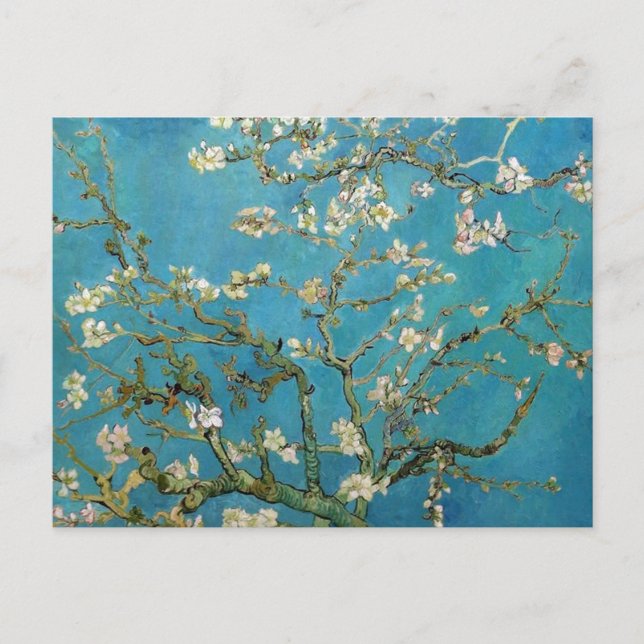 Almond Blossoms Vincent van Gogh Artwork  Postcard (Front)