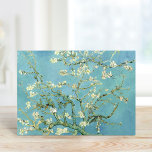 Almond Blossoms | Vincent Van Gogh Card<br><div class="desc">Almond Blossoms (1890) by Dutch artist Vincent van Gogh (1853-1890). Van Gogh's Almond Blossoms painting showcases delicate white flowers set against a vibrant turquoise sky, symbolising new life and renewal. Inspired by Japanese art, the elegant branches and flowing lines create a sense of serenity and natural beauty. The textured brushstrokes...</div>