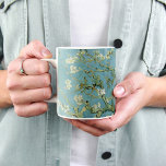 Almond Blossoms | Vincent van Gogh Coffee Mug<br><div class="desc">Almond Blossoms (1890) by Dutch artist Vincent van Gogh (1853-1890). Van Gogh's Almond Blossoms painting showcases delicate white flowers set against a vibrant turquoise sky, symbolising new life and renewal. Inspired by Japanese art, the elegant branches and flowing lines create a sense of serenity and natural beauty. The textured brushstrokes...</div>