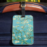 Almond Blossoms | Vincent van Gogh Luggage Tag<br><div class="desc">Almond Blossoms (1890) by Dutch artist Vincent van Gogh (1853-1890). Van Gogh's Almond Blossoms painting showcases delicate white flowers set against a vibrant turquoise sky, symbolising new life and renewal. Inspired by Japanese art, the elegant branches and flowing lines create a sense of serenity and natural beauty. The textured brushstrokes...</div>