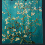 Almond Blossoms Vincent van Gogh Painting Shower Curtain<br><div class="desc">Almond Blossoms is from a group of several paintings made in 1888 and 1890 by Vincent van Gogh in Arles and Saint-Rémy, southern France of blossoming almond trees. Flowering trees were special to Van Gogh. They represented awakening and hope. He enjoyed them aesthetically and found joy in painting flowering trees....</div>