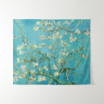 Almond Blossoms | Vincent Van Gogh Tapestry<br><div class="desc">Almond Blossoms (1890) by Dutch artist Vincent van Gogh (1853-1890). Van Gogh's Almond Blossoms painting showcases delicate white flowers set against a vibrant turquoise sky, symbolising new life and renewal. Inspired by Japanese art, the elegant branches and flowing lines create a sense of serenity and natural beauty. The textured brushstrokes...</div>