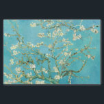 Almond Blossoms | Vincent van Gogh Tissue Paper<br><div class="desc">Almond Blossoms (1890) by Dutch artist Vincent van Gogh (1853-1890). Van Gogh's Almond Blossoms painting showcases delicate white flowers set against a vibrant turquoise sky, symbolising new life and renewal. Inspired by Japanese art, the elegant branches and flowing lines create a sense of serenity and natural beauty. The textured brushstrokes...</div>