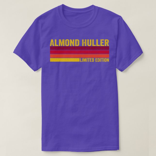Almond Huller T-Shirt (Design Front)