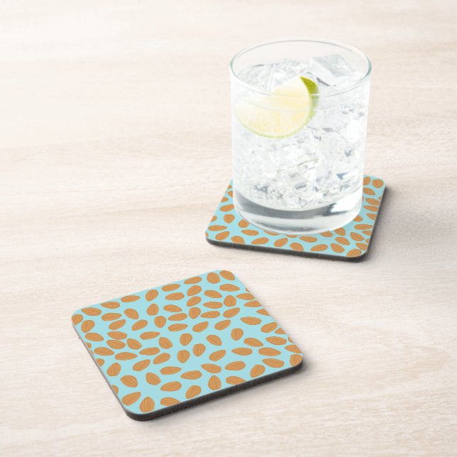 Almond Pattern Coaster (Right Side)
