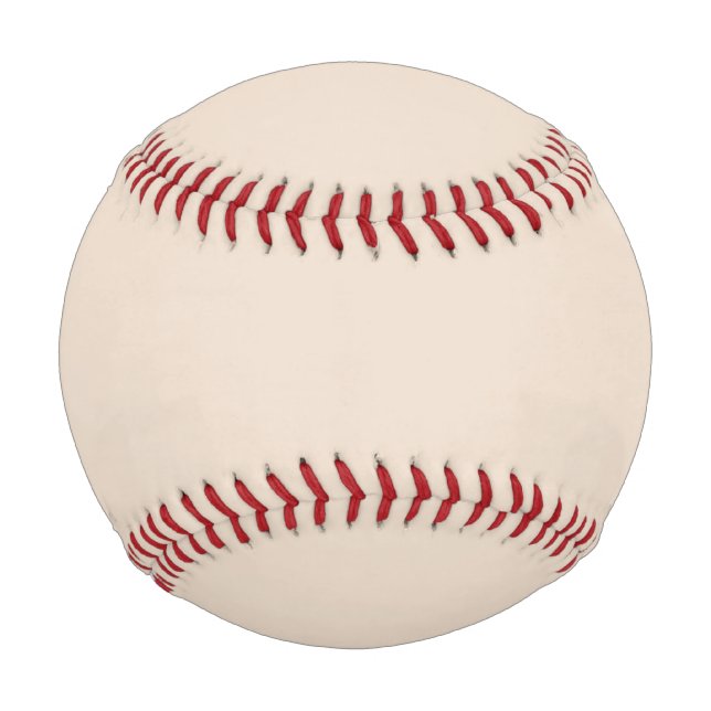 Almond solid colour baseball (Front)