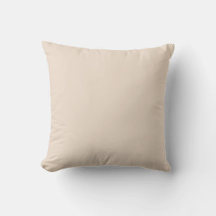 Almond (solid colour) cushion