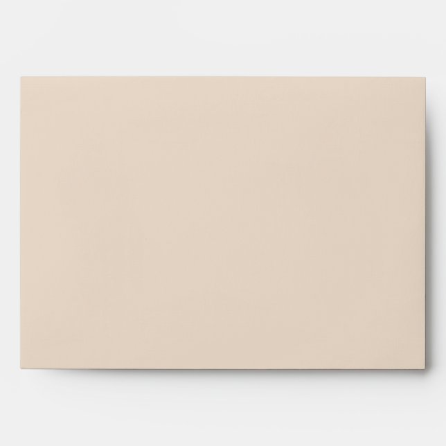 Almond solid colour envelope (Front)