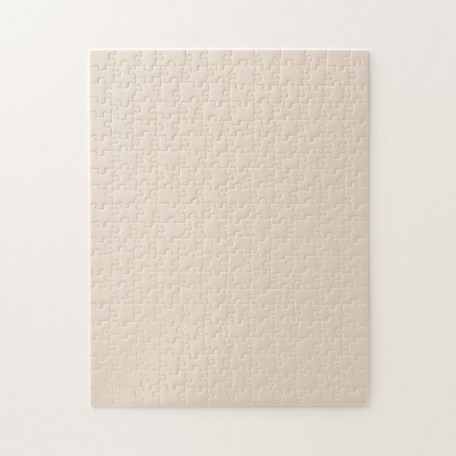 Almond (solid colour) jigsaw puzzle (Vertical)