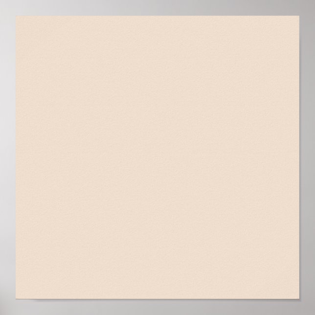 Almond (solid colour) poster (Front)