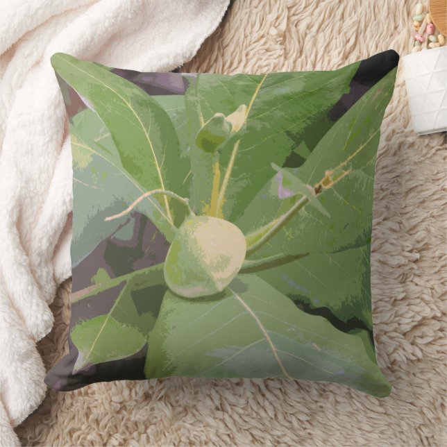 Almond Tree Closeup Cushion (Blanket)
