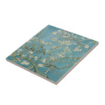 Almond tree in blossom by Vincent Van Gogh Ceramic Tile<br><div class="desc">Branches of an almond tree in blossom by Vincent Van Gogh vintage art on modern day products from Zazilicious</div>