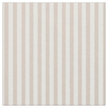 Almond & White Stripes
