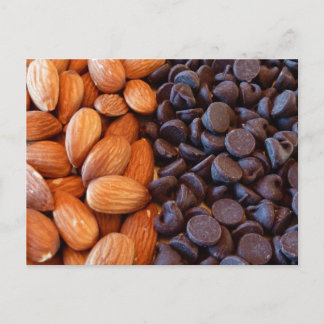Almonds & Chocolate Chips Postcard