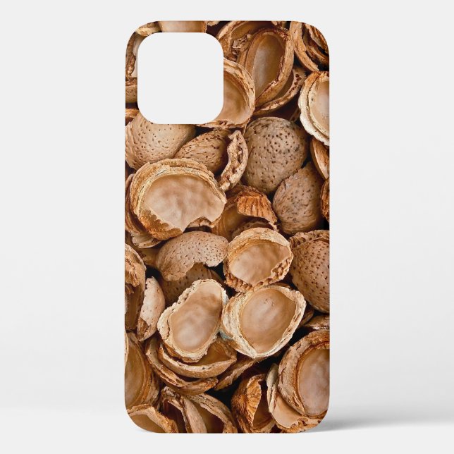 Almonds shells empty cracked Case-Mate iPhone case (Back)