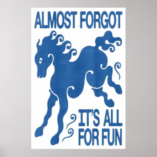 Almost Forgot Japanese Abstract Bauhaus Formula Poster