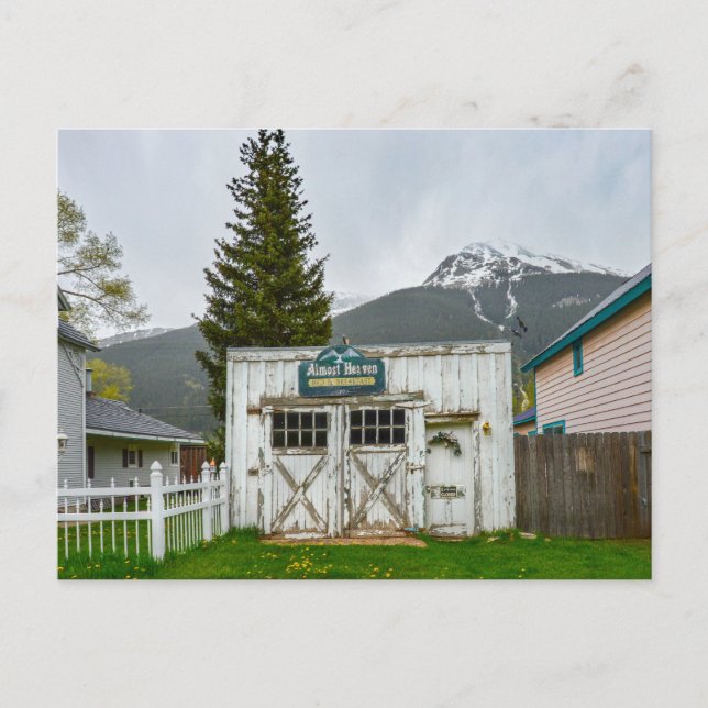 Almost Heaven Bed and Breakfast, Colorado Postcard (Front)