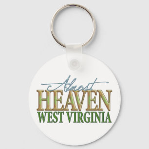 Almost Heaven West Virginia_2 Key Ring