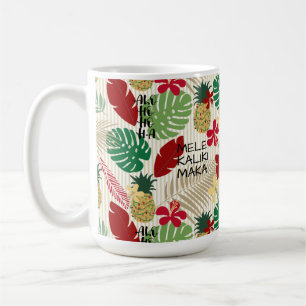 ALO-HO-HO-HA Hawaiian Tropical Holiday Coffee Mug