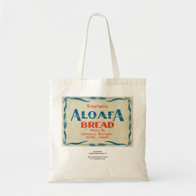 Aloafa Bread Tote Bag (Front)
