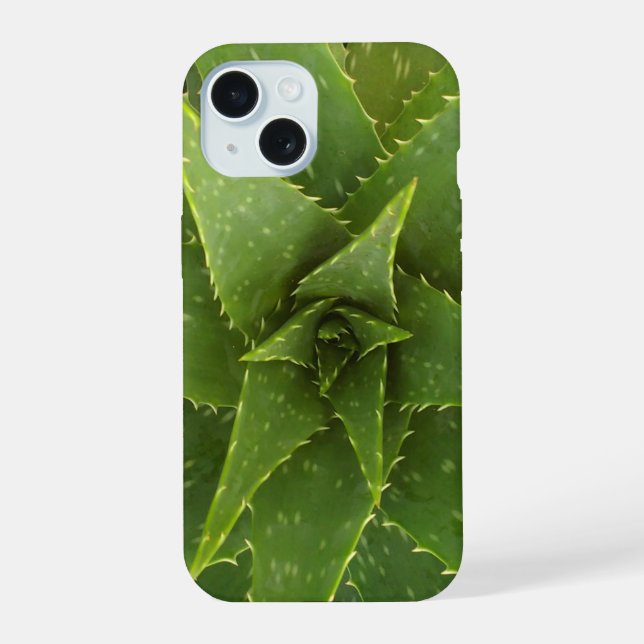 Aloe iPhone 15 Case (Back)
