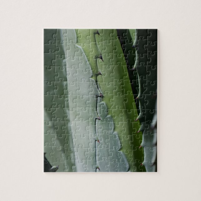 Aloe - Macro Fine Art Photograph Jigsaw Puzzle (Vertical)