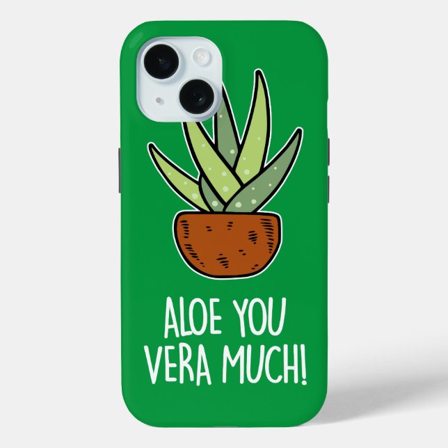 Aloe Vera Case-Mate iPhone Case (Back)