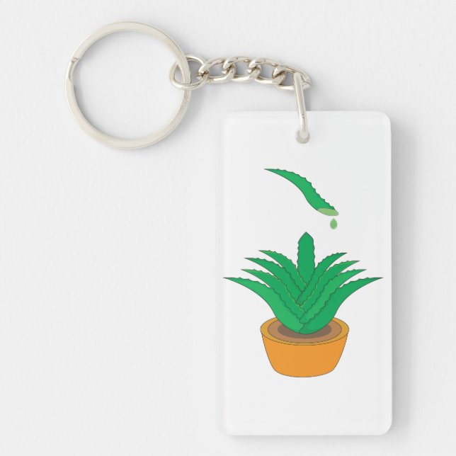 Aloe Vera Key Ring (Front)