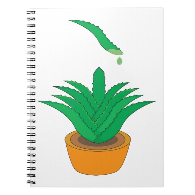 Aloe Vera Notebook (Front)