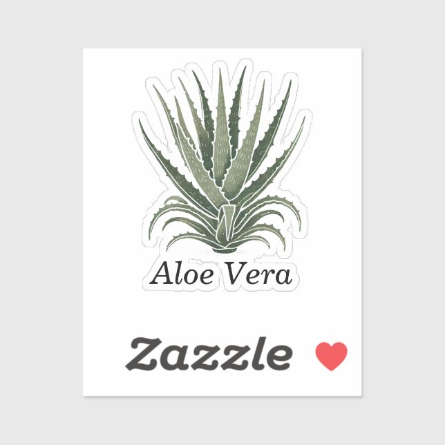 Aloe Vera Plant Herbal Apothecary  (Sheet)