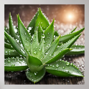 Aloe Vera plant Poster