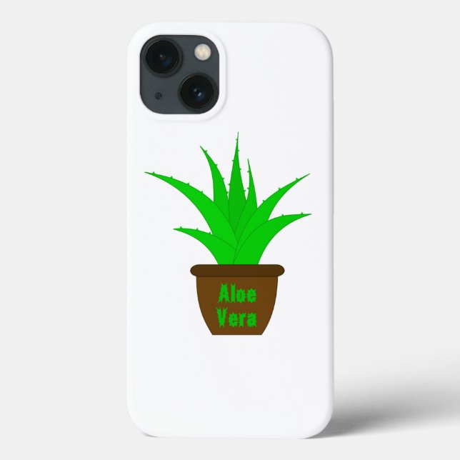 Aloe Vera with a Label Case-Mate iPhone Case (Back)